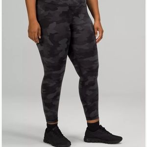 Lululemon Wunder Train 25" Heritage Camo
